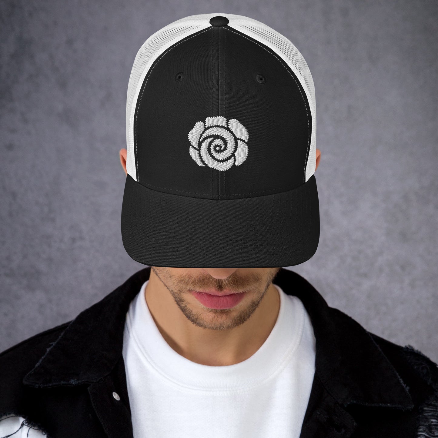 Rose Logo Trucker Cap