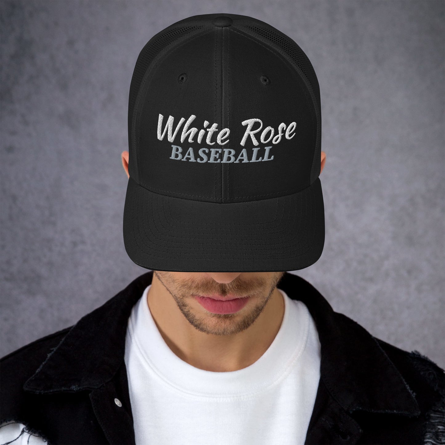 Text Logo Trucker Cap