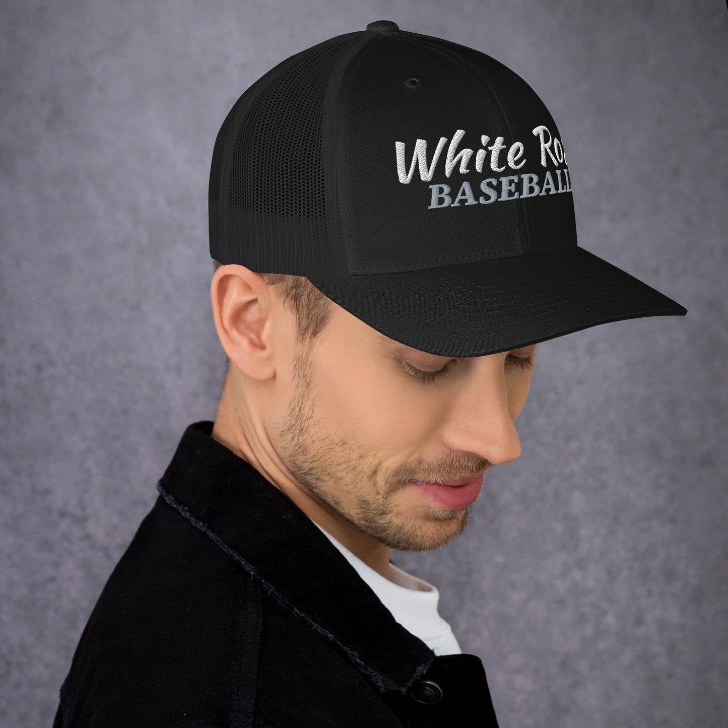 Text Logo Trucker Cap