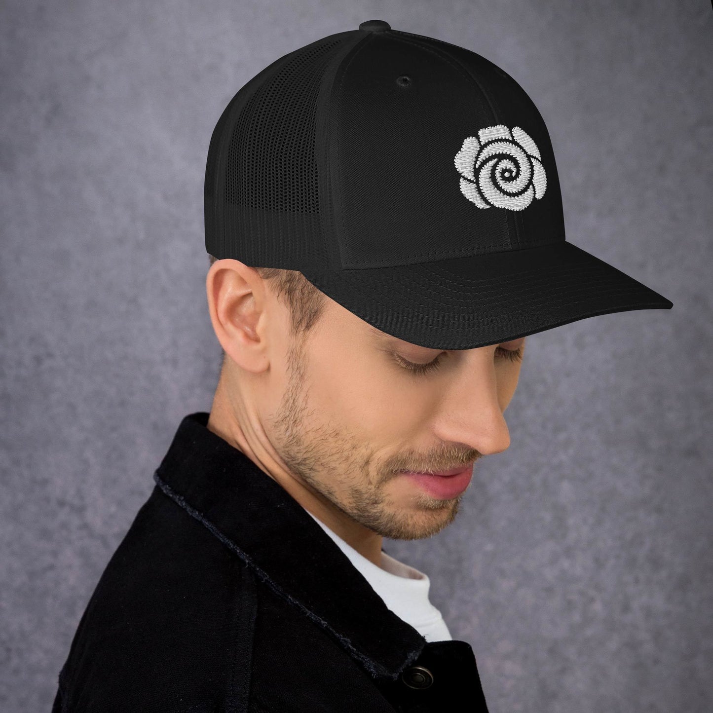 Rose Logo Trucker Cap