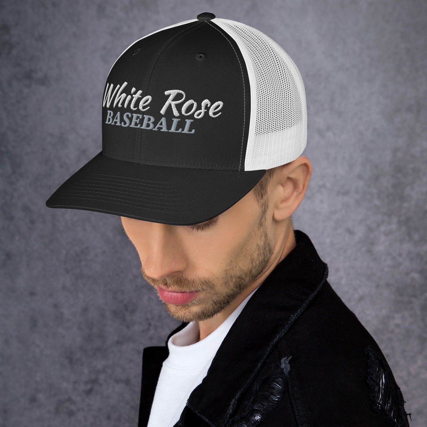 Text Logo Trucker Cap