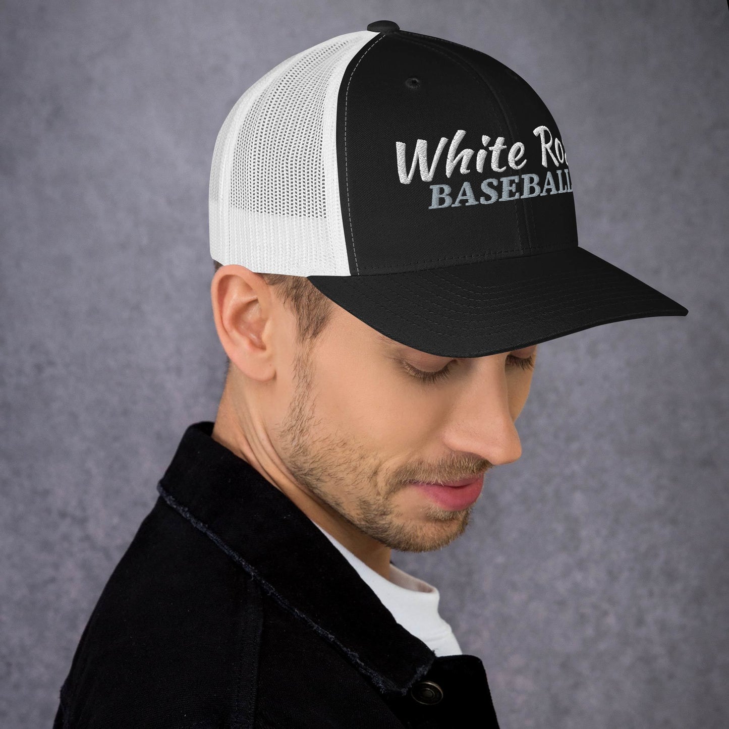 Text Logo Trucker Cap