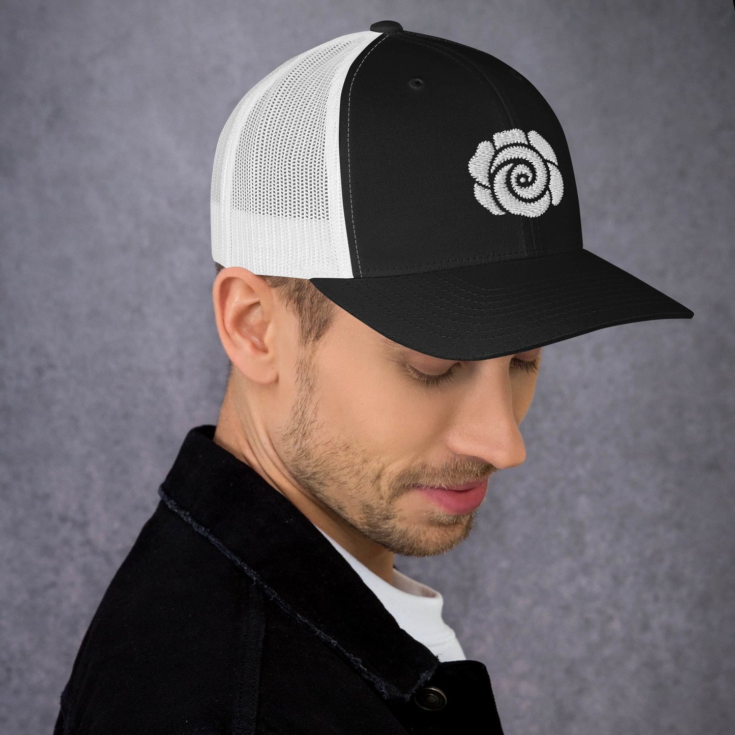 Rose Logo Trucker Cap