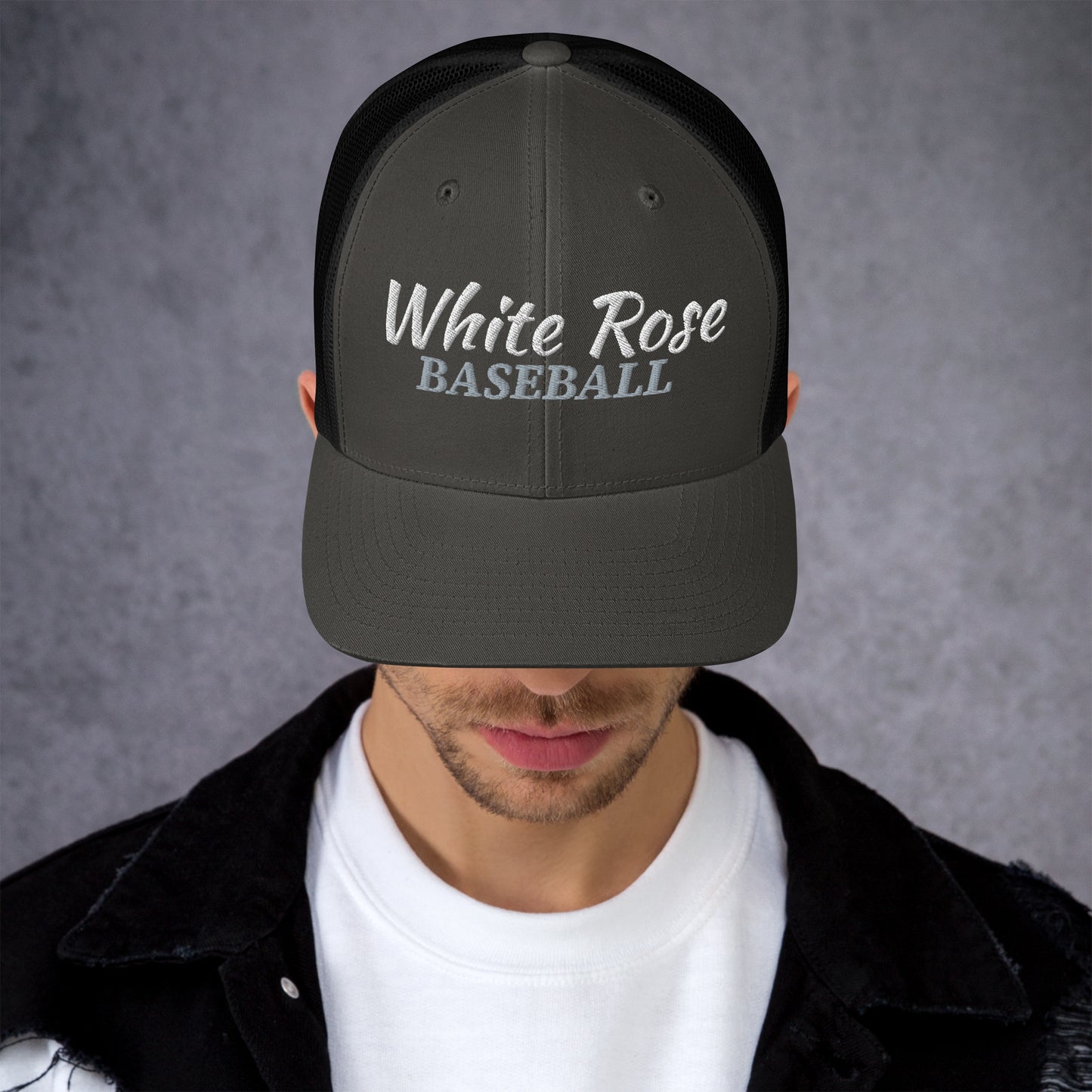 Text Logo Trucker Cap