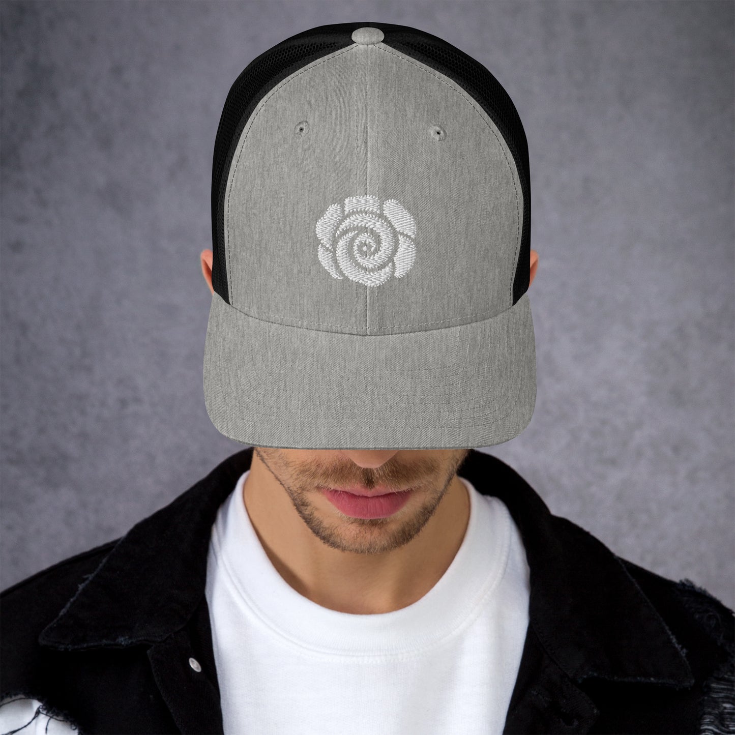 Rose Logo Trucker Cap