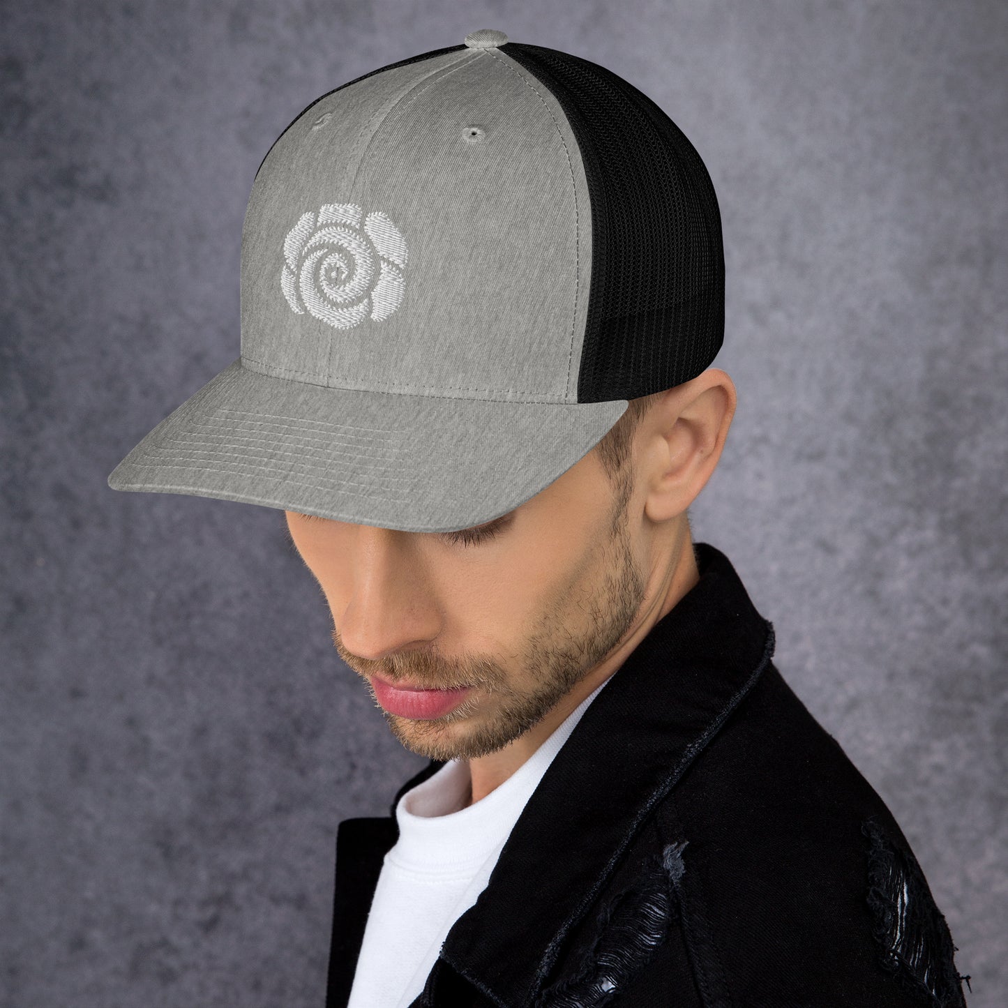 Rose Logo Trucker Cap