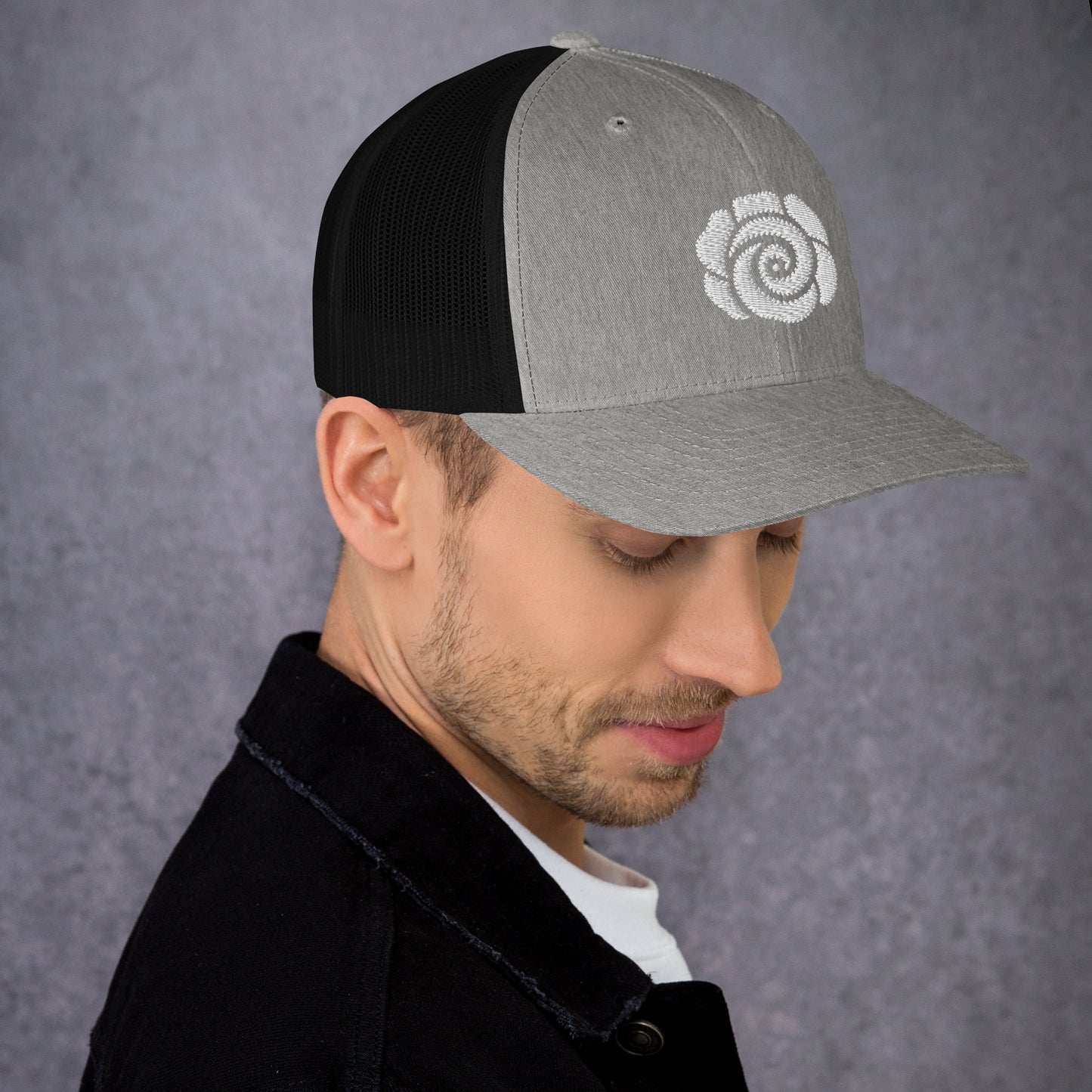 Rose Logo Trucker Cap