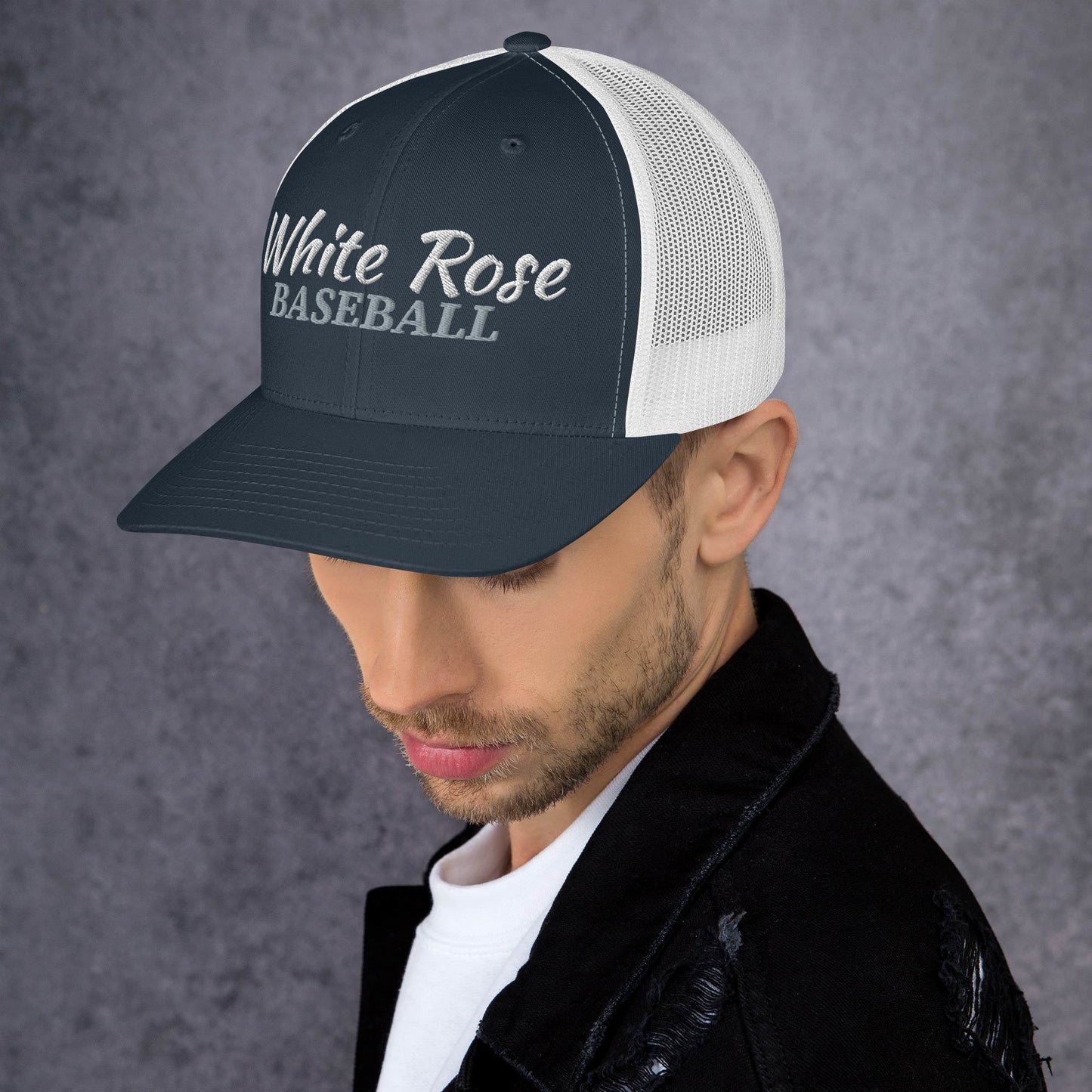 Text Logo Trucker Cap