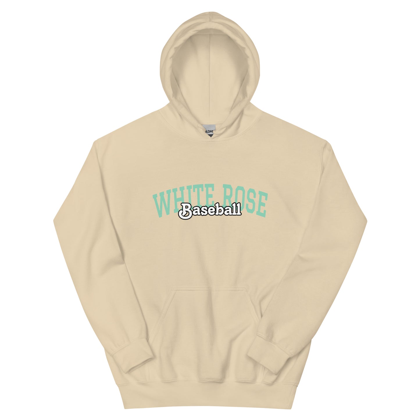 White Rose Baseball Varsity Hoodie