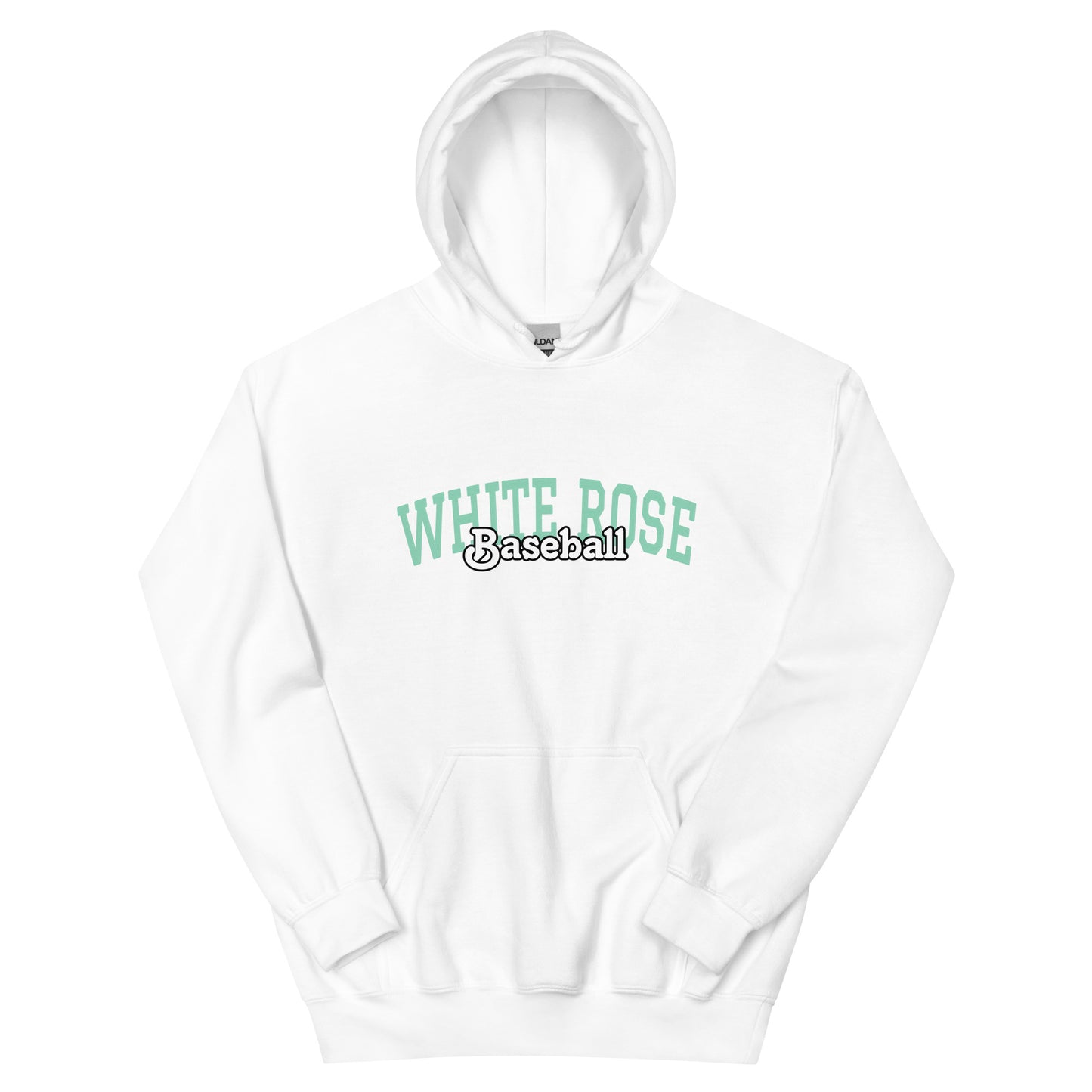 White Rose Baseball Varsity Hoodie